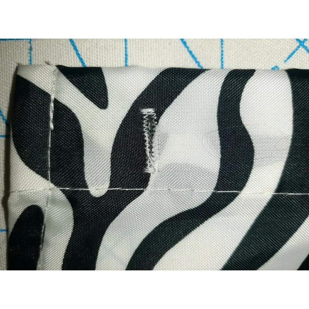 Zebra Animal Print Black and White Shower Curtain by Sam Hedaya